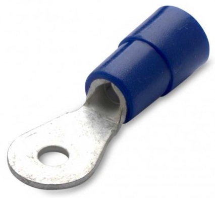 Końcówka kablowa izo.niebieska 2.5/6(25szt)ZAKRES 1.5-2.5MM2