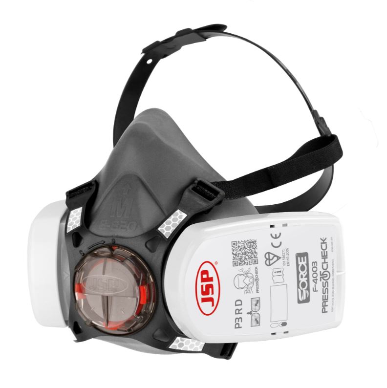 JSP półmaska FORCE8 z filtrami presstocheck P3