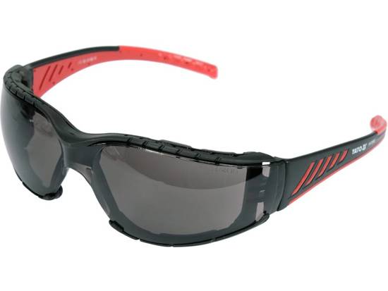 Okulary ochronne szare, komfort+
