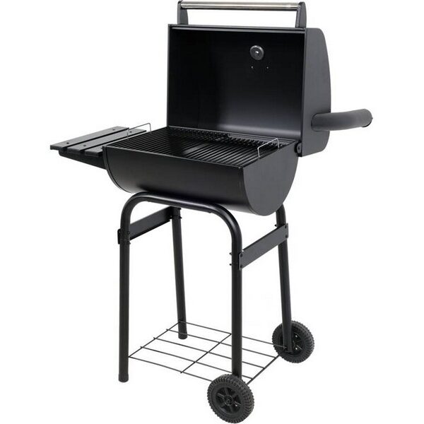 Grill węglowy z pokrywą, ruszt 47*34cm