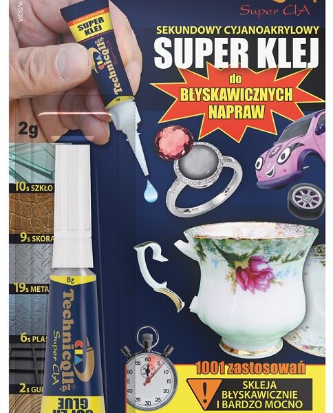 Klej sekundowy super klej 2g