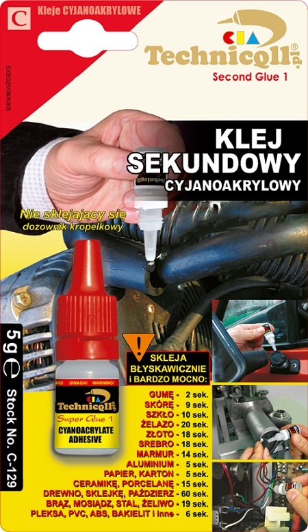 Klej sekundowy 5g