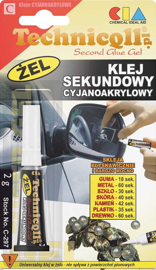 Klej sekundowy ŻEL 2g