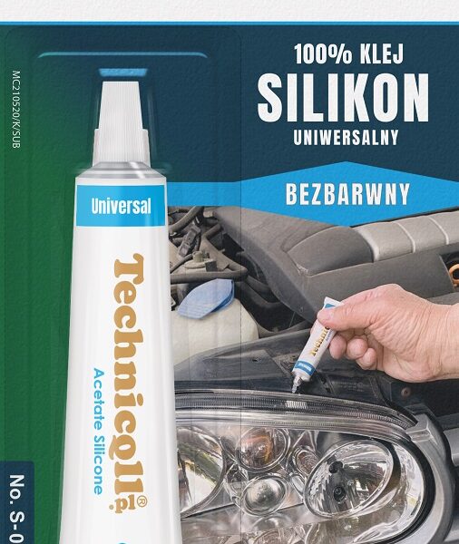 Klej silikon uniwersalny bezbarwny 20ml