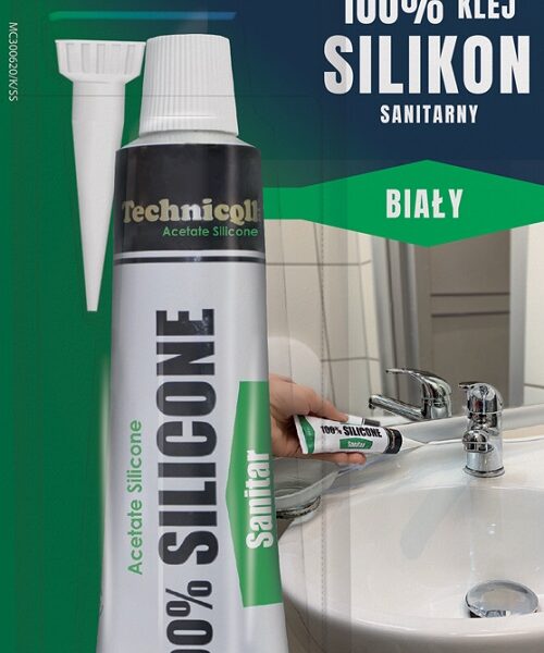 Silikon sanitarny biały 70ml