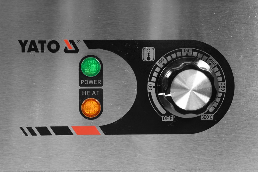 Płyta grillowa gładka elektryczna 2*2,2KW 73cm