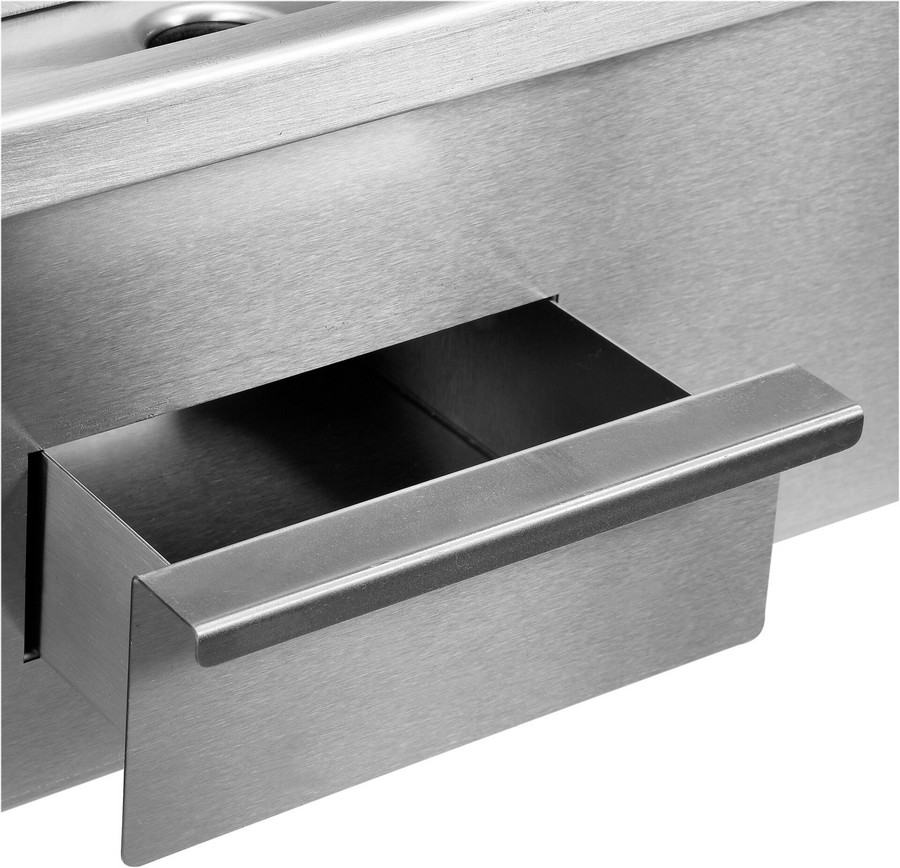 Płyta grillowa gładka elektryczna 2*2,2KW 73cm