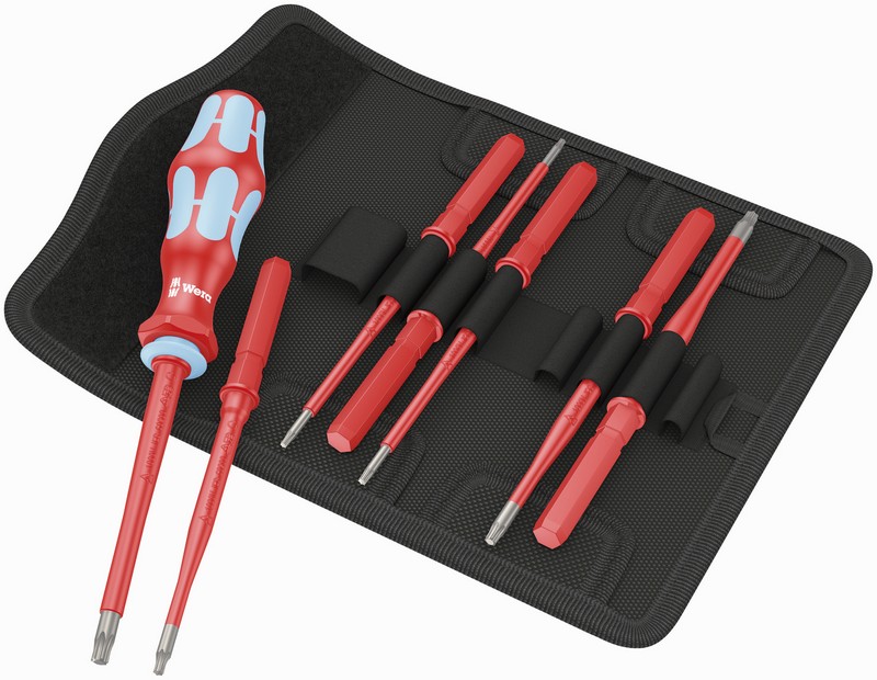 Zestaw wkrętaków kraftform kompakt VDE stainless 8 EX.SLIM1