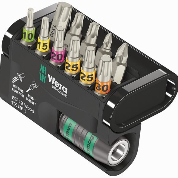 Zestaw bit-check 12 wood TX HF 1, 12 CZ.