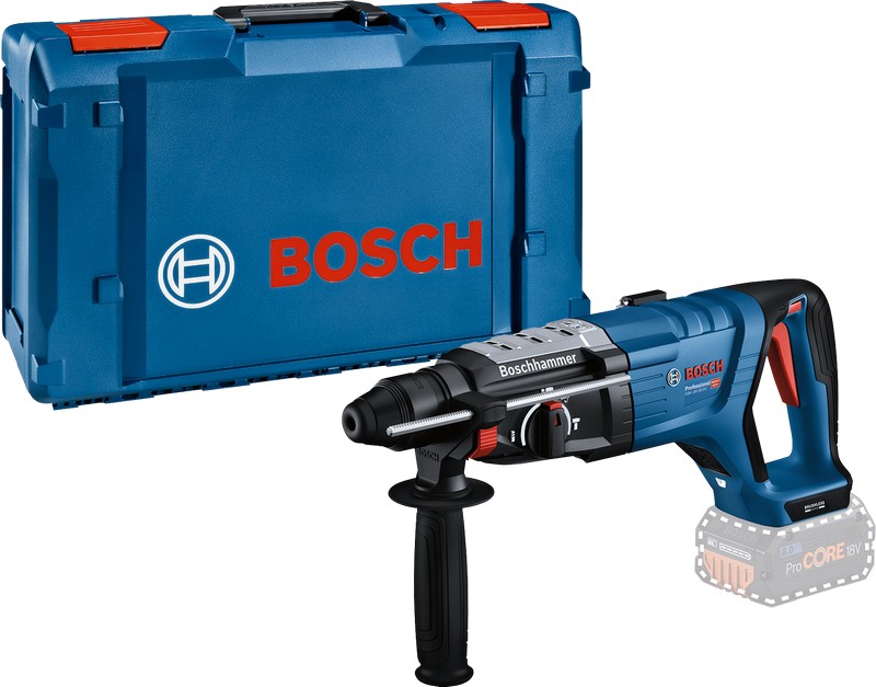 Młot udarowy obrotowy akumulatorowy SDS+ GBH 18V-28DC 0*AH L