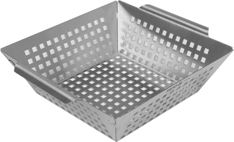 Koszyk do grillowania, stal nierdzewna 26*22*7cm