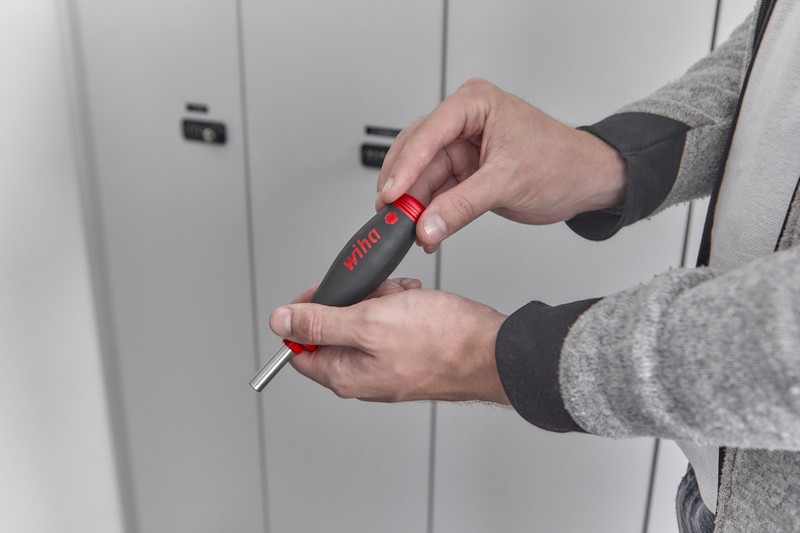 Wkrętak z magazynkiem bitów pocketmax magnetyczny, 8 bitów