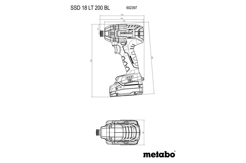 Zakrętarka akumulatorowa 1/4'' SSD 18 LT 200 BL