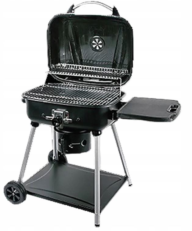 Grill węglowy prostokątny na kołach MIR 417