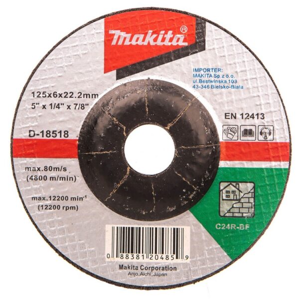 Tarcza do betonu 125*6.0*22mm C24R