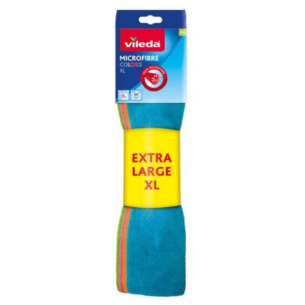 Vileda ścierka microfibre colors extra large XL 4 szt.