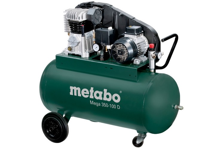 Kompresor olejowy 90L mega 350-100 D