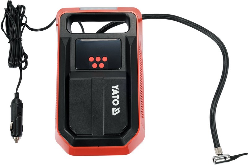 Kompresor samochodowy z wyświetlaczem LED 120W