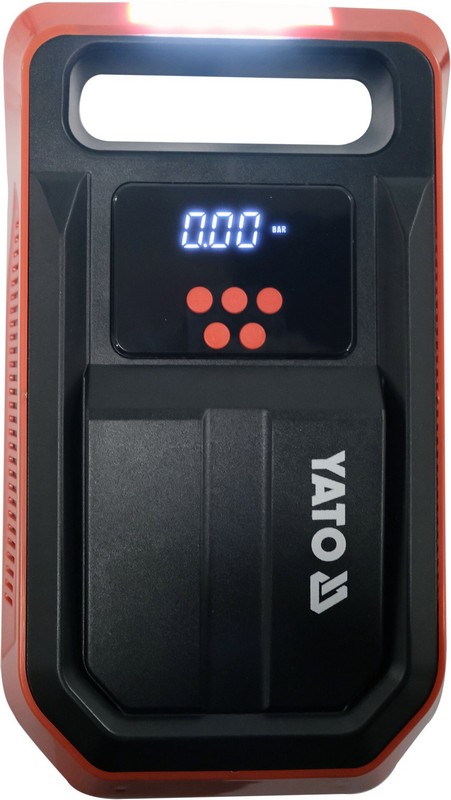 Kompresor samochodowy z wyświetlaczem LED 120W