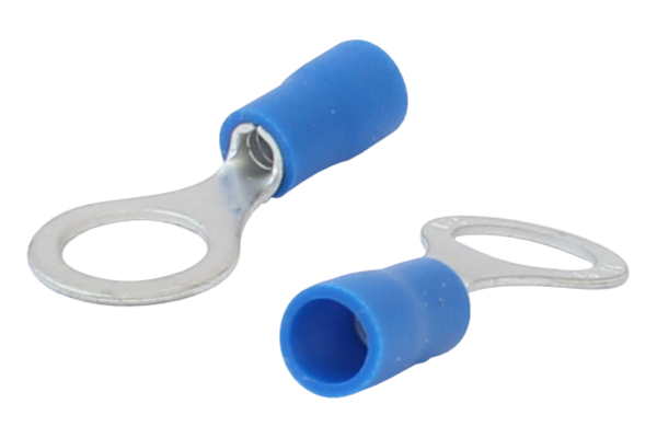 Końcówka oczkowa izolowana 1.5-2.5mm 2/8mm 10 sztuk