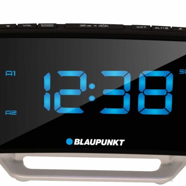 Radiobudzik FM PLL z zewn i wewn. termometrem, CR12BK