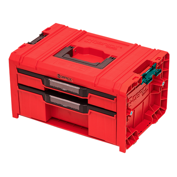 Skrzynka narzędziowa Qbrick PRO drawer 2 toolbox 2.0EXP.RED
