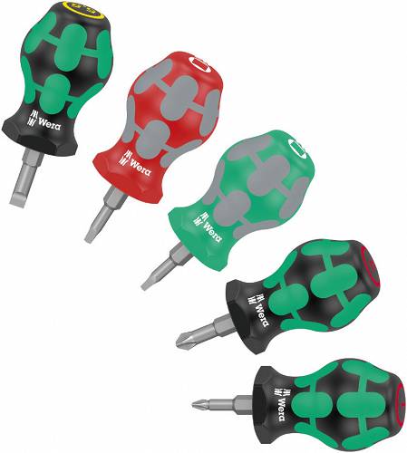 Zestaw wkrętaków stubby SET 3, 5CZEŚĆI