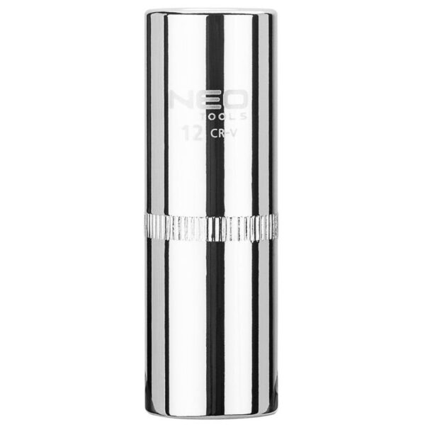 Nasadka długa 6-KĄTNA chromowana 1/4'' 12mm