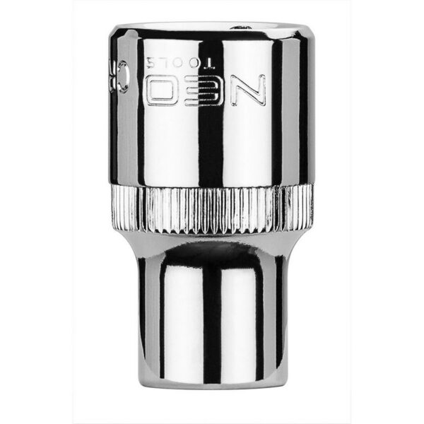 Nasadka krótka 6-KĄTNA chromowana 1/2'' 10mm