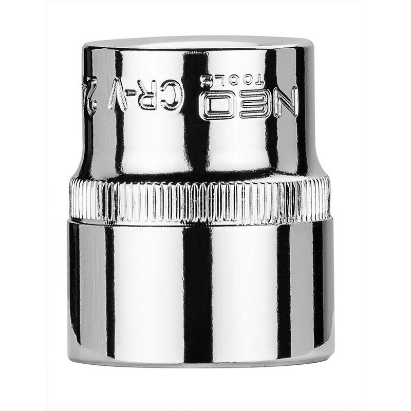 Nasadka krótka 6-KĄTNA chromowana 1/2'' 24mm