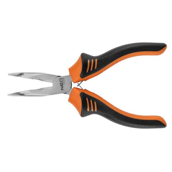 Szczypce wydłużone wygięte 160mm