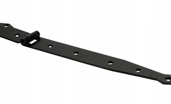 Zawias bramkowy pasowy 300*80*50*2.5mm czarny