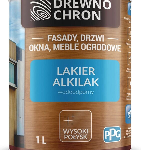 Drewnochron lakier alkilak połysk 1L