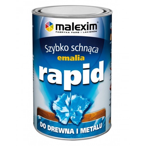 Szybko schnąca emalia alkidowa rapid biały MAT 0.7L