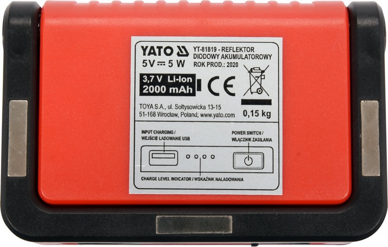 Reflektor przenośny 5W COB 300LM