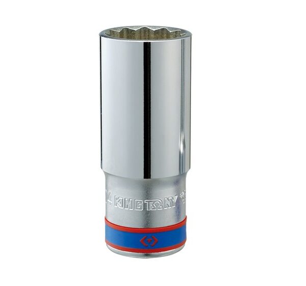 Nasadka długa 12-KĄTNA chromowana 1/2'' 34mm