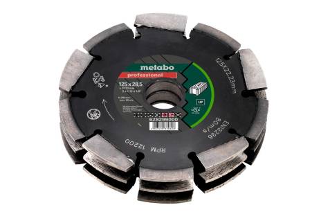 Tarcza diamentowa segmentowa do bruzdownicy 125mm