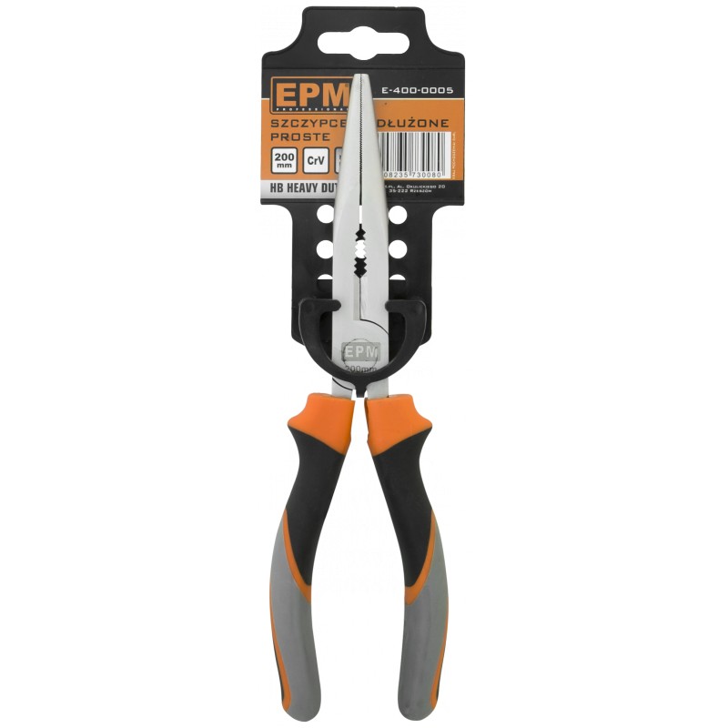 Szczypce wydłużane proste 160mm