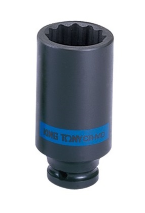 Nasadka udarowa długa cienkościenna 1/2'' 32mm*80mm