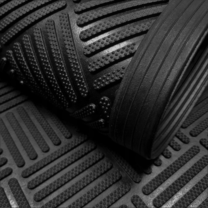 Wycieraczka ECO RIB -crosshatch 60X90 black