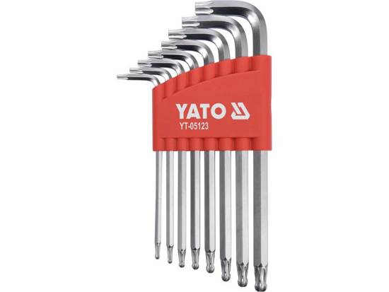 Zestaw kluczy torx T9-T40 z kulką