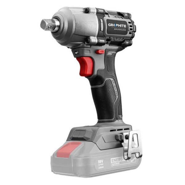 Klucz udarowy bezszczotkowy energy 18V li-lon bez akum 450NM
