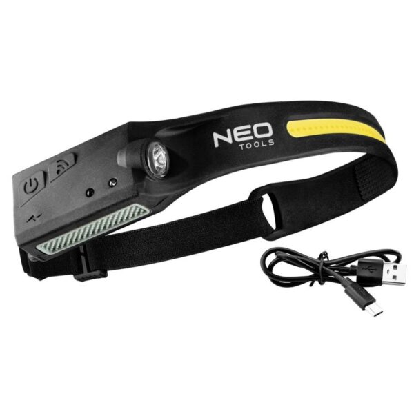 Latarka czołowa LED belt 2W1