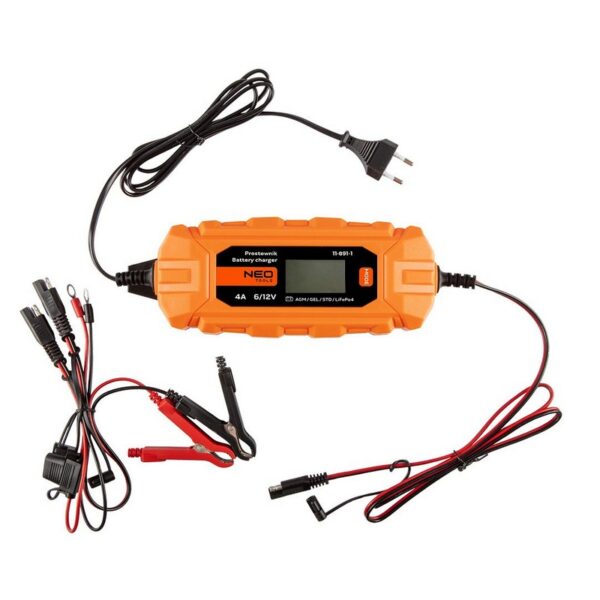 Prostownik automatyczny 4A/70W,3-120AH do agm/gel