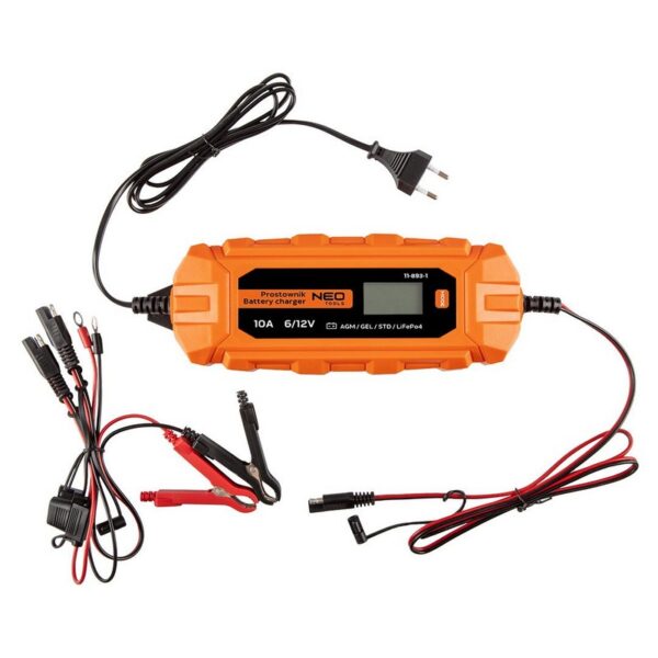 Prostownik automatyczny 10A/160W,3-200AH do agm/gel