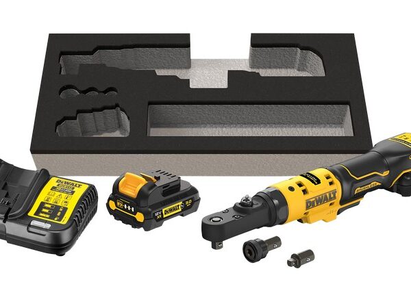 Grzechotka udarowa akumulatorowa 1/4'' 3/8'' XR 12V 2*3.0AH