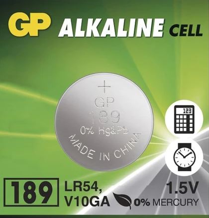 Bateria alkaliczna zegarkowa 1.5V 189