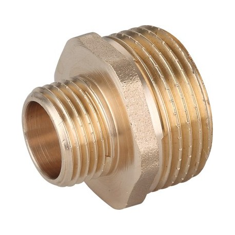 Złączka mosiężna nypel redukcyjny 3/4''X3/8''