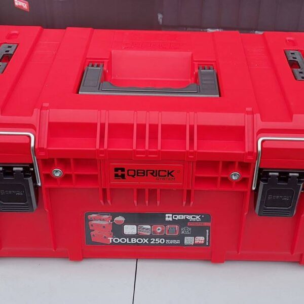 Skrzynka narz. Qbrick system prime toolbox 250 vario RED