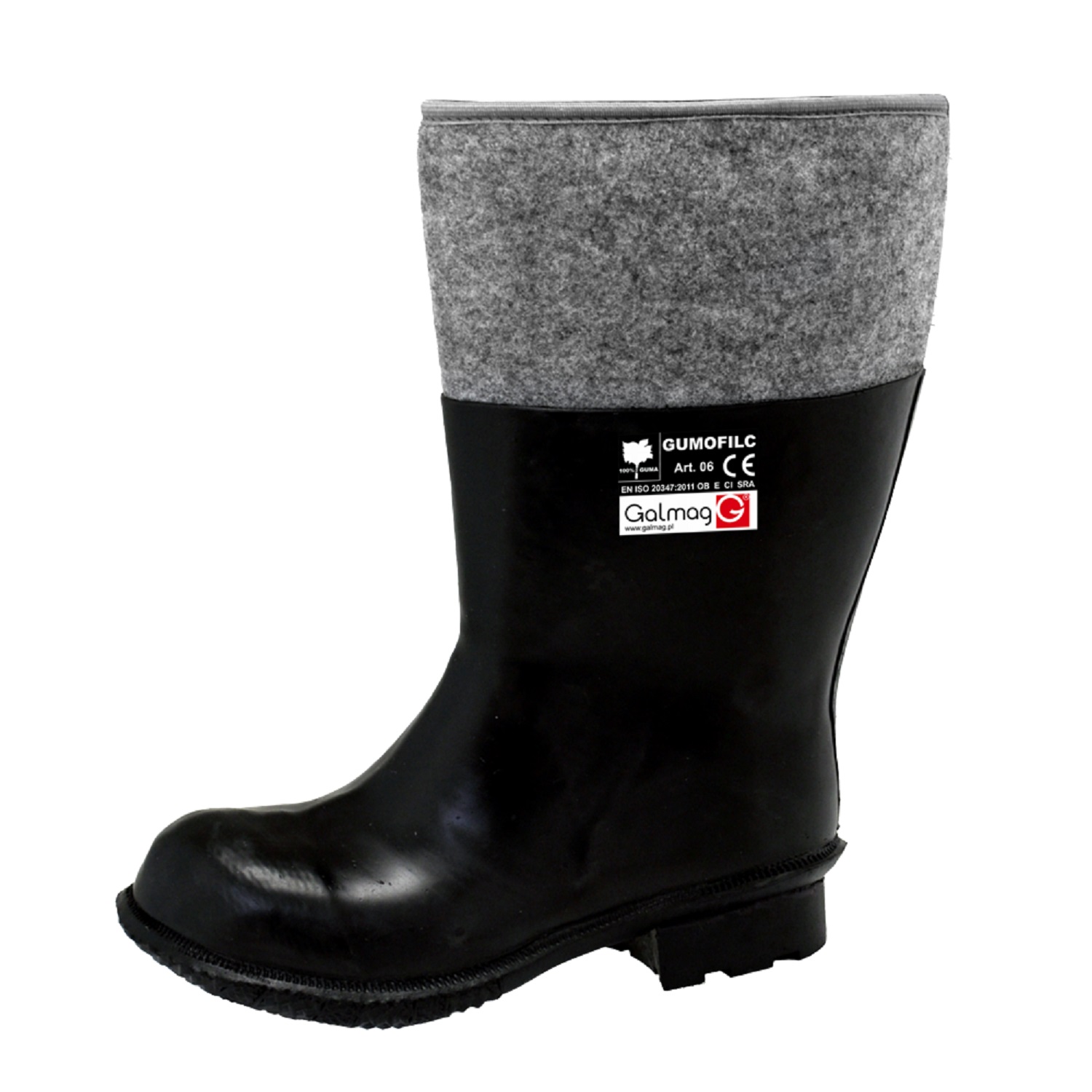 Buty filcowe 100% guma rozmiar 45